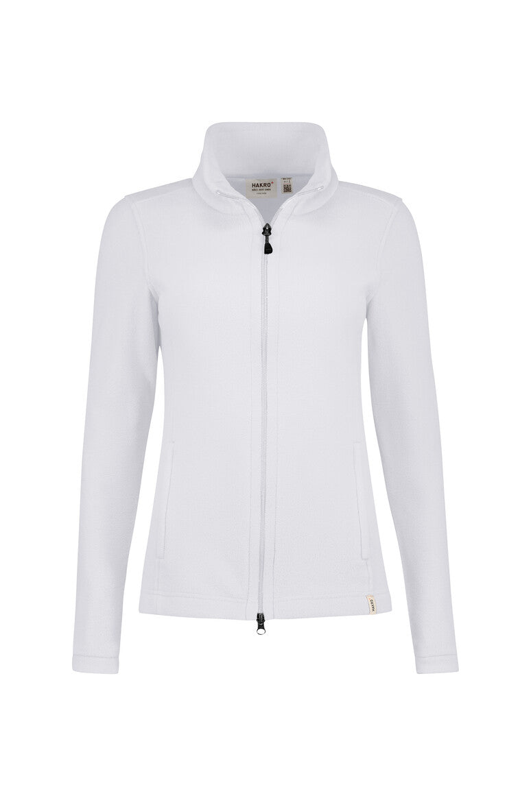 HAKRO Damen Fleecejacke ECO - Weiß - 1