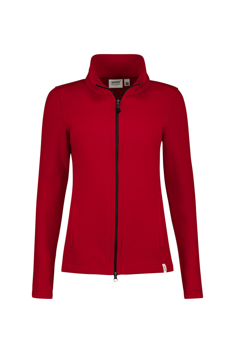 HAKRO Damen Fleecejacke ECO - Rot - 1