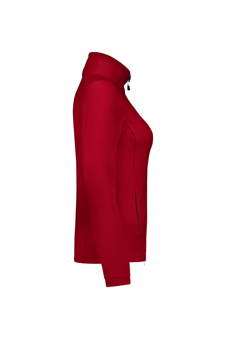 HAKRO Damen Fleecejacke ECO - Rot - 4