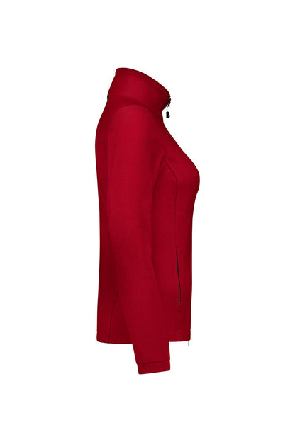 HAKRO Damen Fleecejacke ECO - Rot - 4