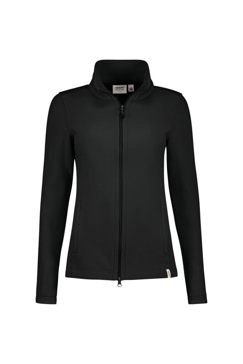 HAKRO Damen Fleecejacke ECO - Schwarz - 1