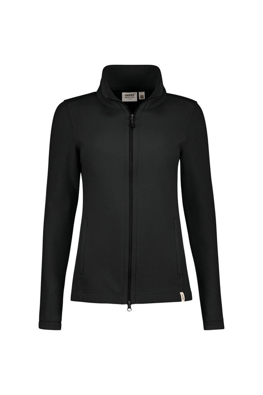 HAKRO Damen Fleecejacke ECO - Schwarz - 1
