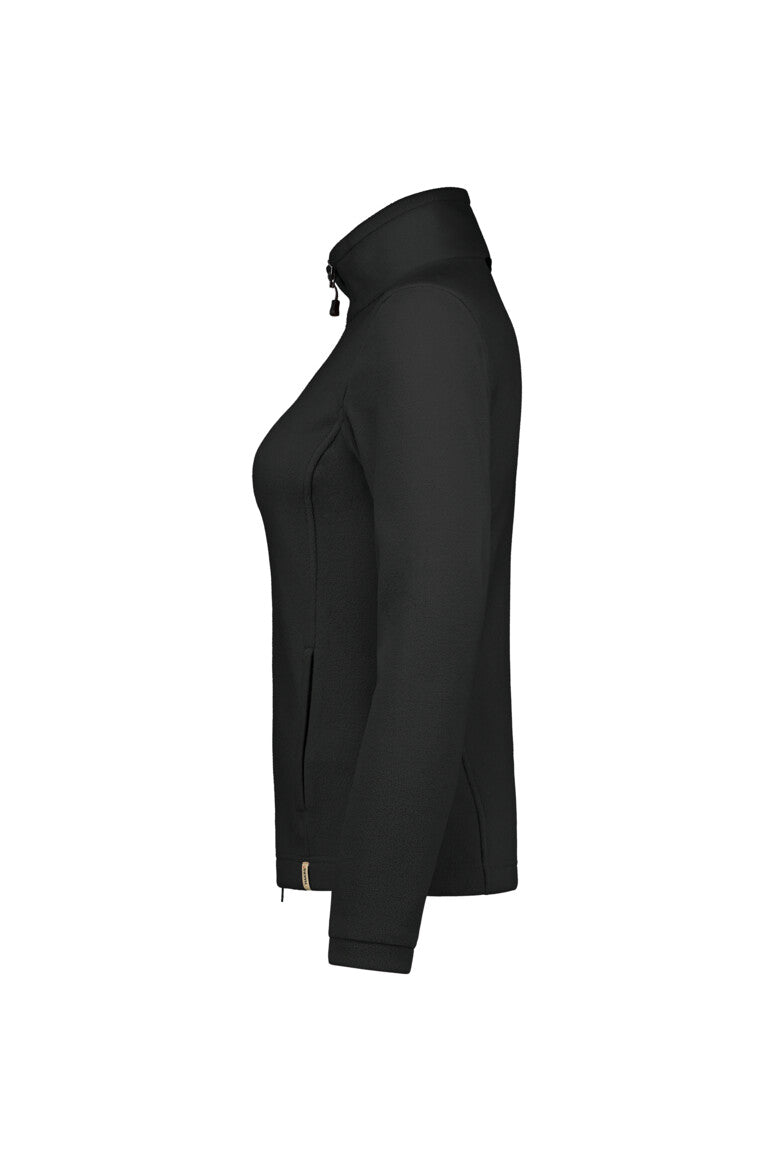 HAKRO Damen Fleecejacke ECO - Schwarz - 2