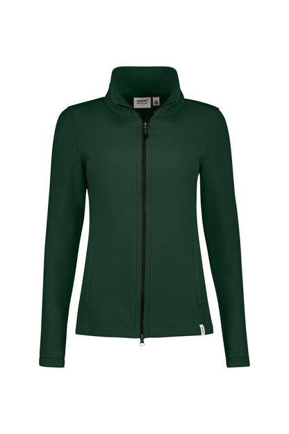 HAKRO Damen Fleecejacke ECO - Tanne - 1
