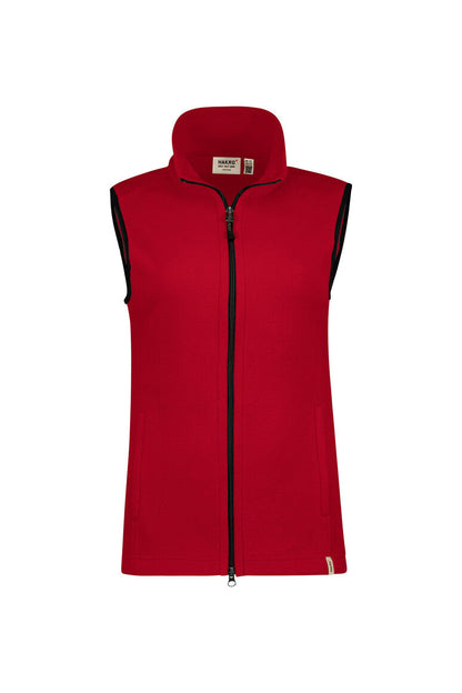 HAKRO Damen Fleeceweste ECO - Rot - 1