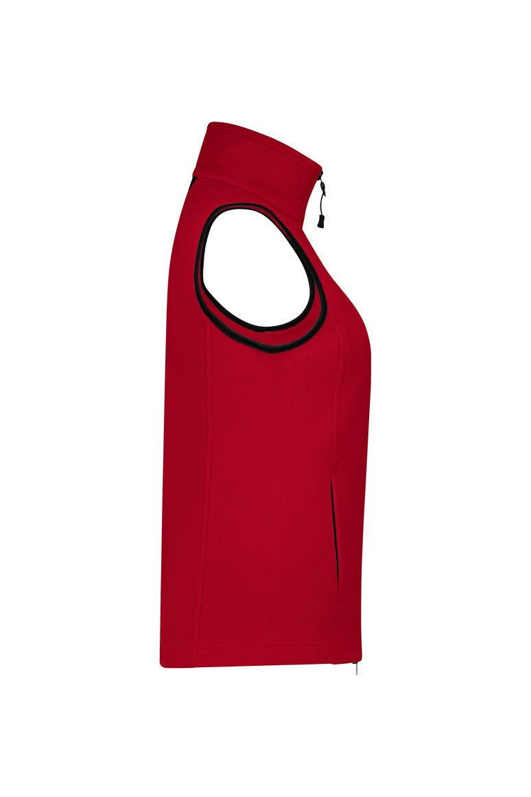 HAKRO Damen Fleeceweste ECO - Rot - 4