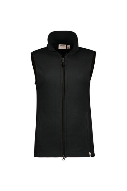 HAKRO Damen Fleeceweste ECO - Schwarz - 1