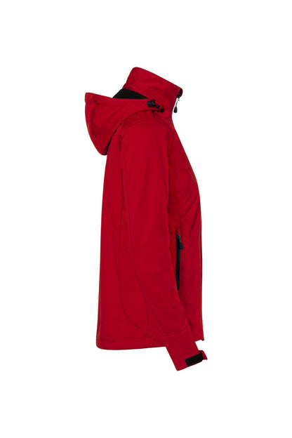 HAKRO Damen Softshelljacke - Rot - 4