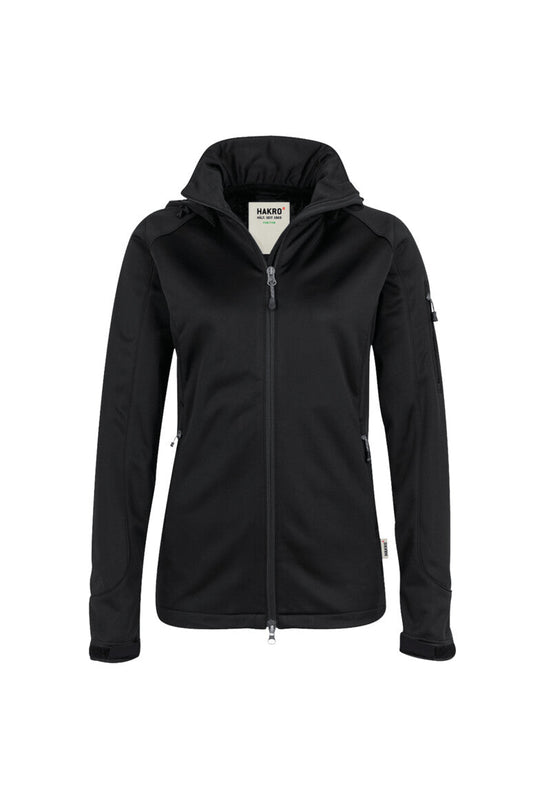HAKRO Damen Softshelljacke - Schwarz - 1