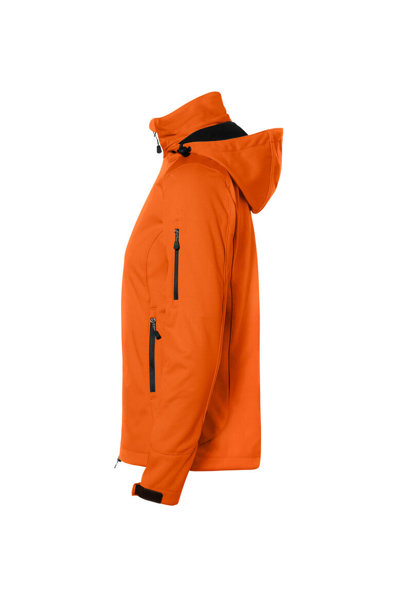 HAKRO Damen Softshelljacke - Orange - 2