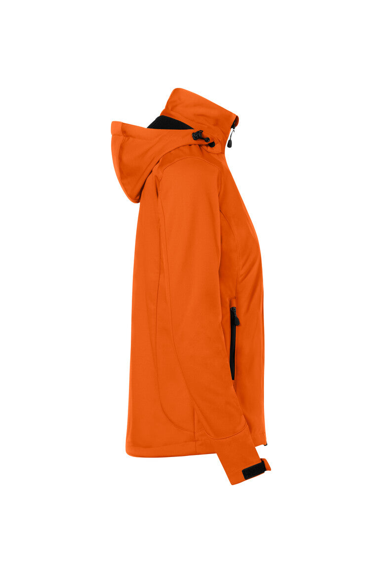 HAKRO Damen Softshelljacke - Orange - 4