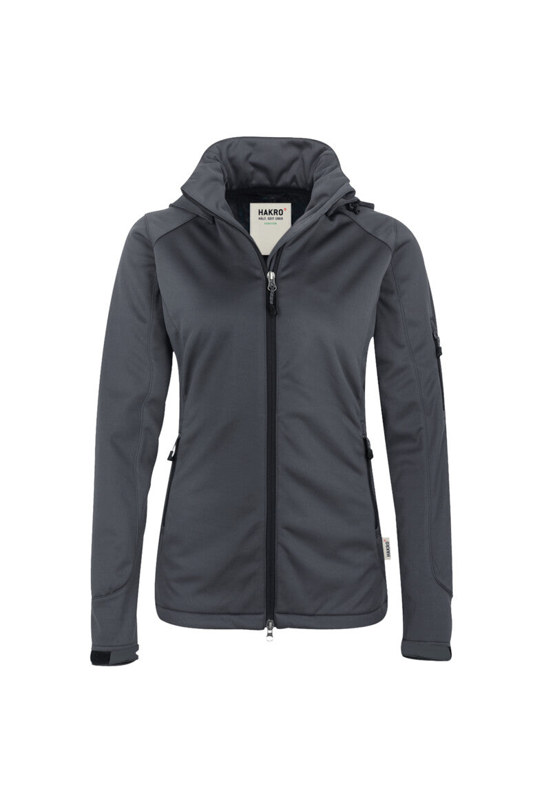 HAKRO Damen Softshelljacke - Anthrazit - 1