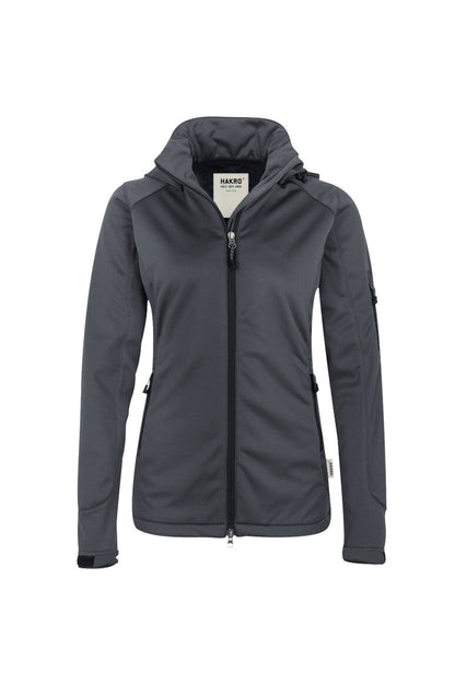 HAKRO Damen Softshelljacke - Anthrazit - 1