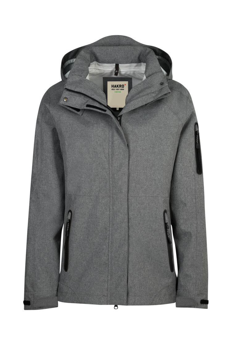 HAKRO Damen Activejacke - Dunkelgrau meliert - 1
