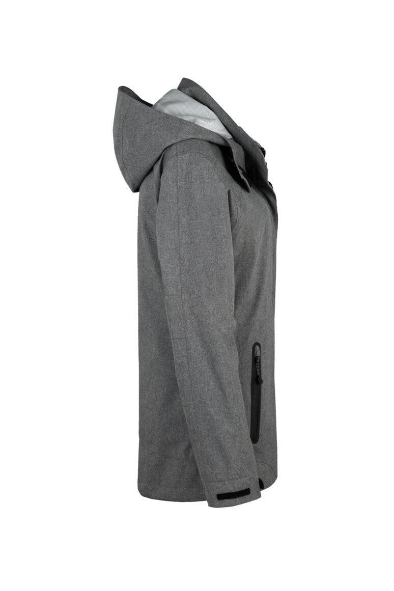 HAKRO Damen Activejacke - Dunkelgrau meliert - 4