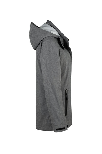 HAKRO Damen Activejacke - Dunkelgrau meliert - 4