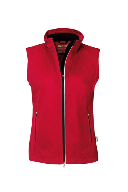 HAKRO Damen Light-Softshellweste - Rot - 1