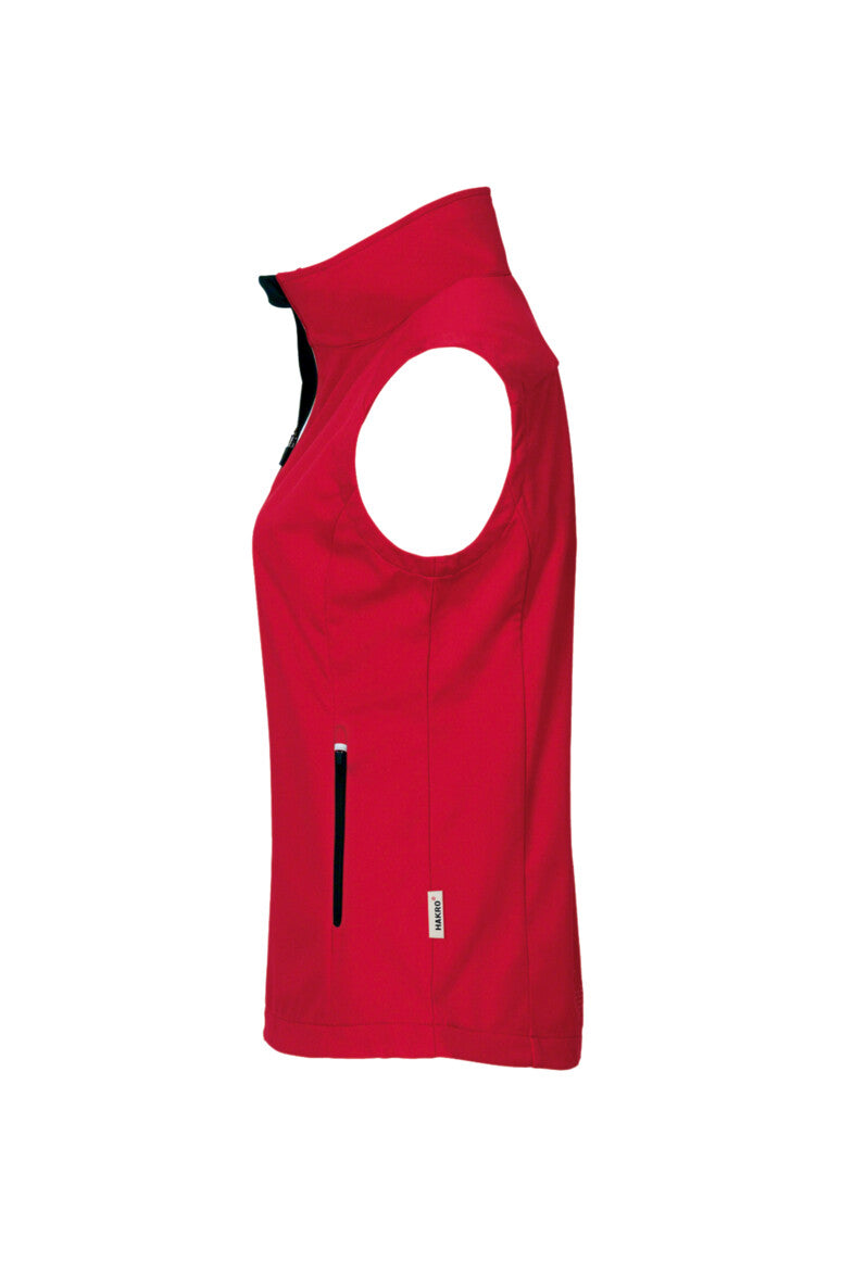HAKRO Damen Light-Softshellweste - Rot - 2