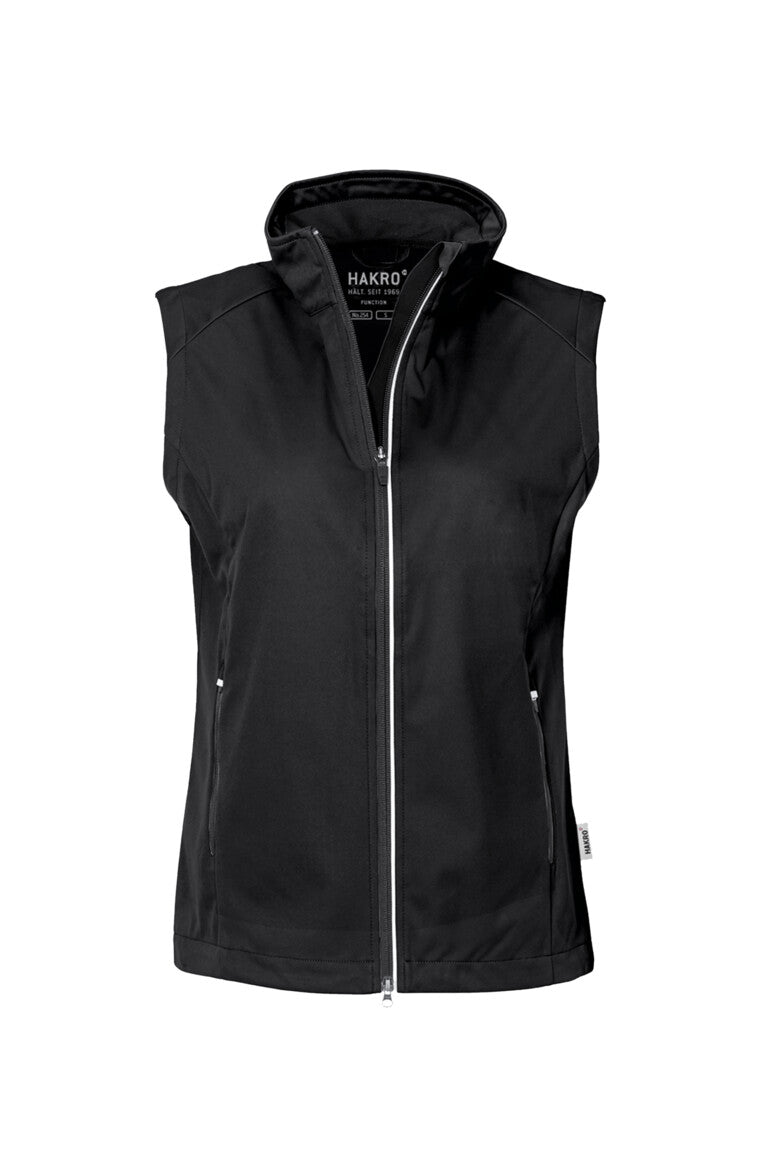 HAKRO Damen Light-Softshellweste - Schwarz - 1