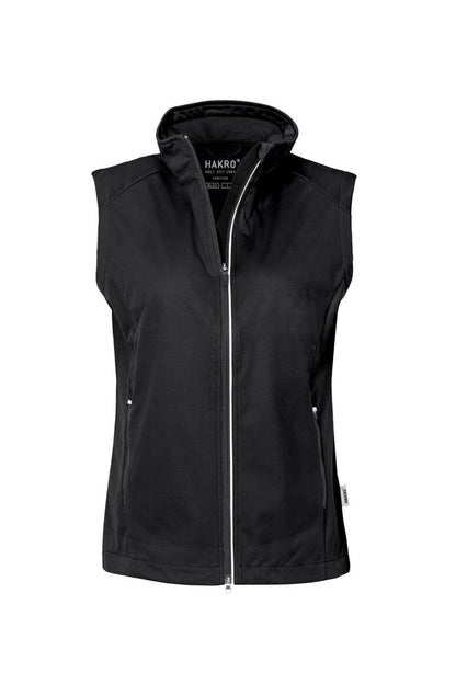 HAKRO Damen Light-Softshellweste - Schwarz - 1