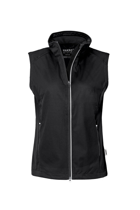 HAKRO Damen Light-Softshellweste - Schwarz - 1
