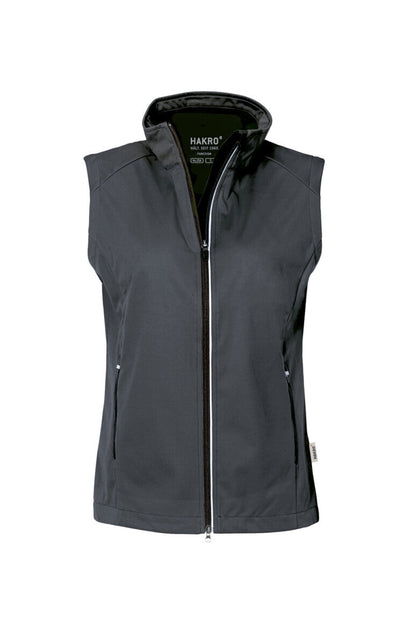 HAKRO Damen Light-Softshellweste - Anthrazit - 1