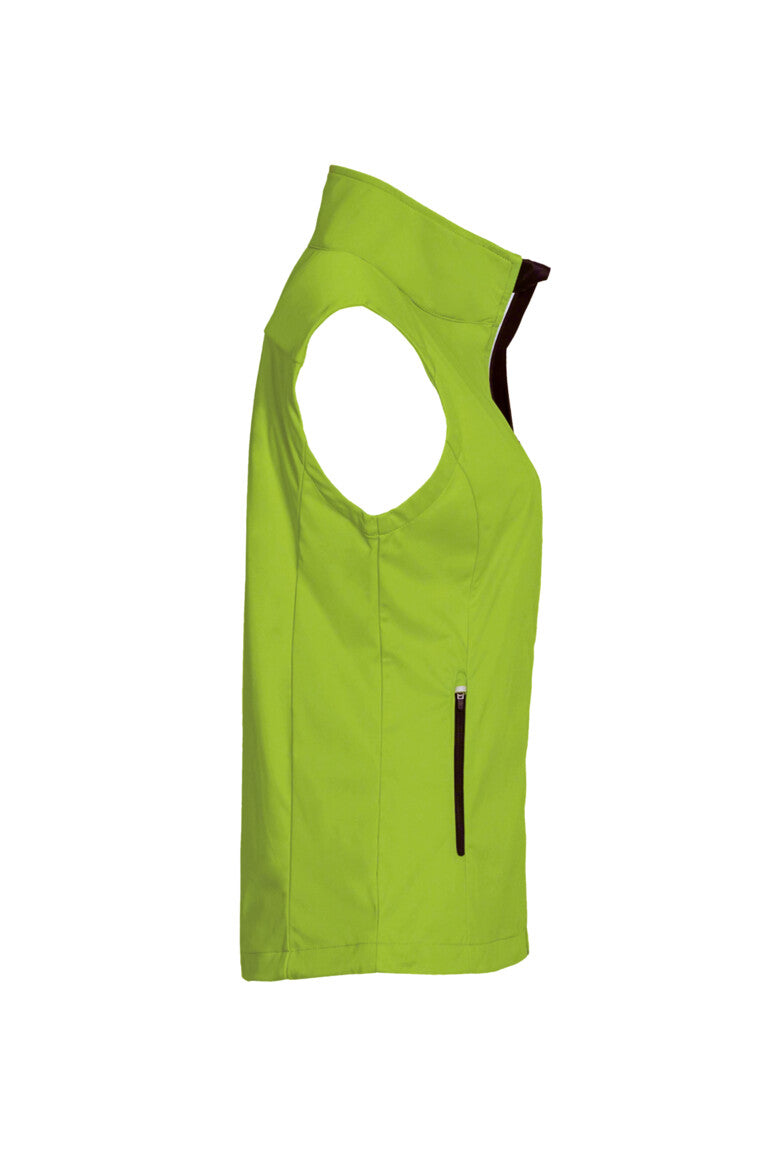 HAKRO Damen Light-Softshellweste - Kiwi - 4