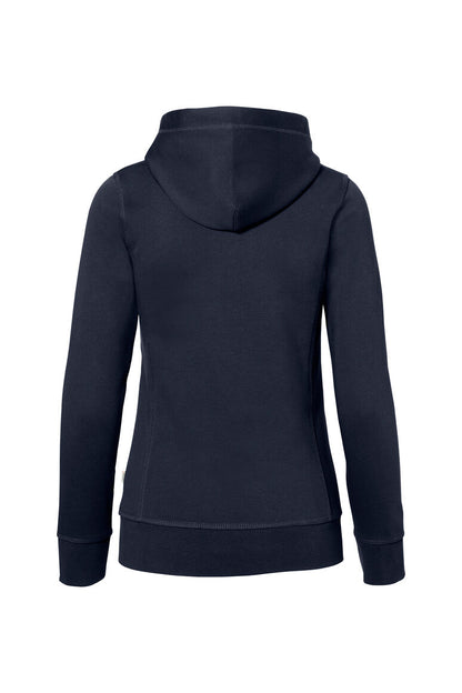 HAKRO Damen Kapuzenjacke Bonded ECO - Tinte/silber - 3