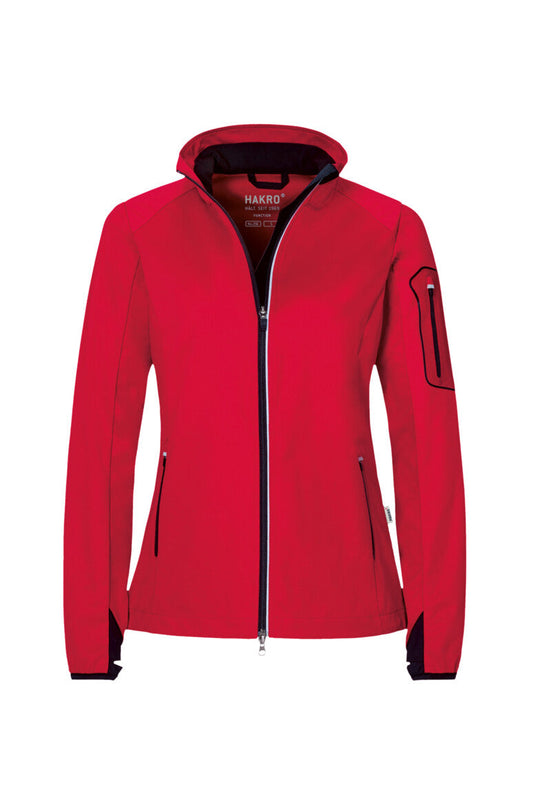 HAKRO Damen Light-Softshelljacke - Rot - 1