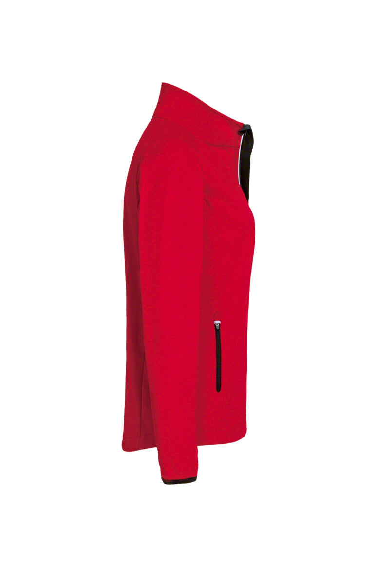 HAKRO Damen Light-Softshelljacke - Rot - 4