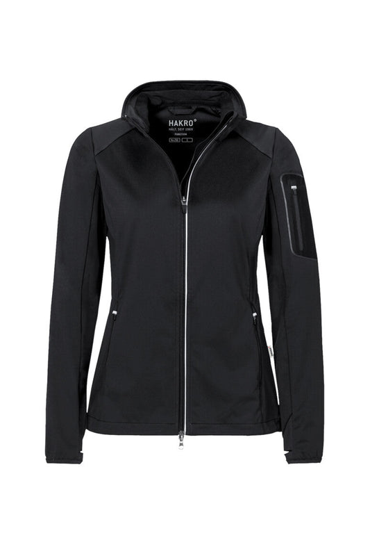 HAKRO Damen Light-Softshelljacke - Schwarz - 1