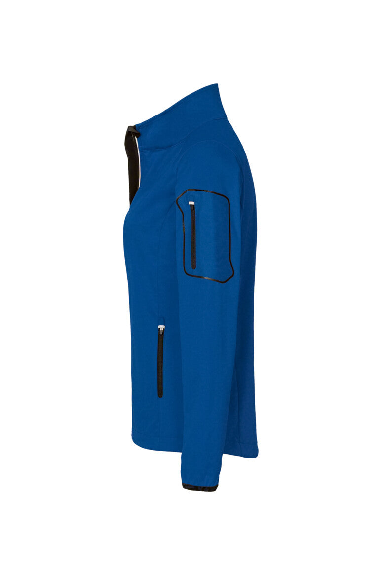 HAKRO Damen Light-Softshelljacke - Royalblau - 2