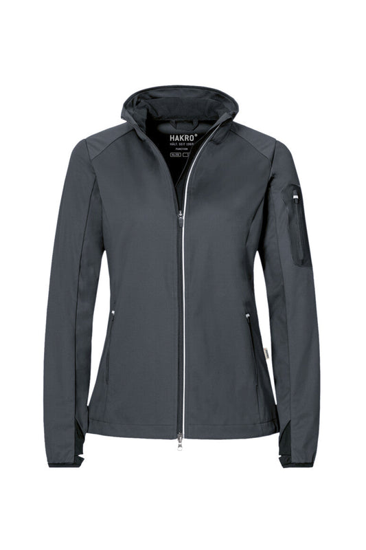 HAKRO Damen Light-Softshelljacke - Anthrazit - 1
