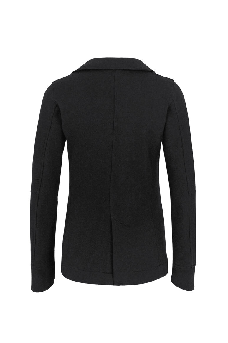HAKRO Damen Sweatblazer Premium - Schwarz - 3