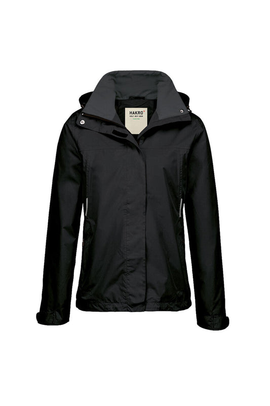 HAKRO Damen Regenjacke - Schwarz - 1