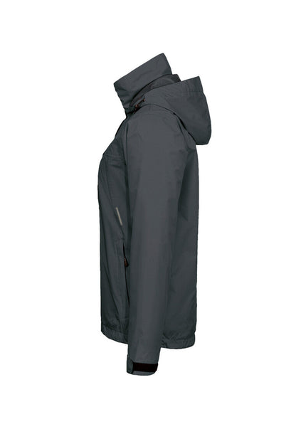 HAKRO Damen Regenjacke - Anthrazit - 2
