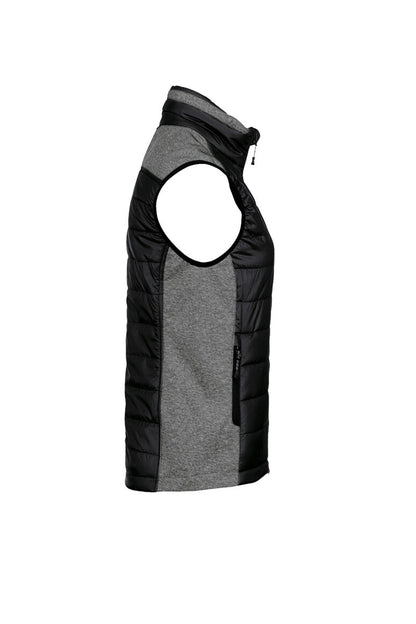 HAKRO Damen Hybridweste Contrast - Schwarz - 2