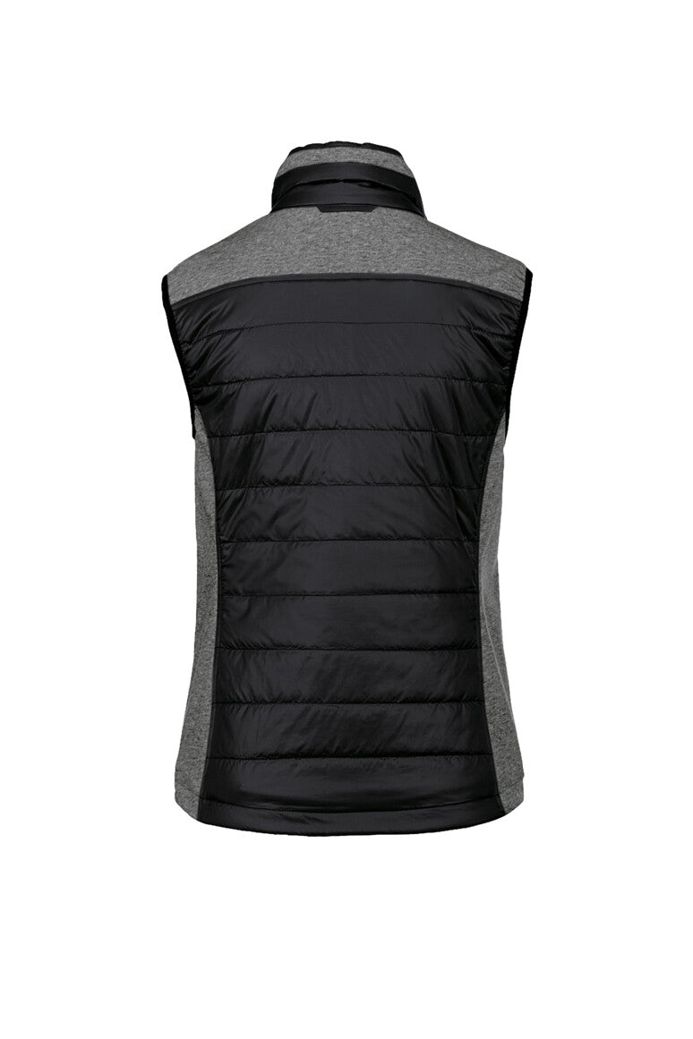 HAKRO Damen Hybridweste Contrast - Schwarz - 3