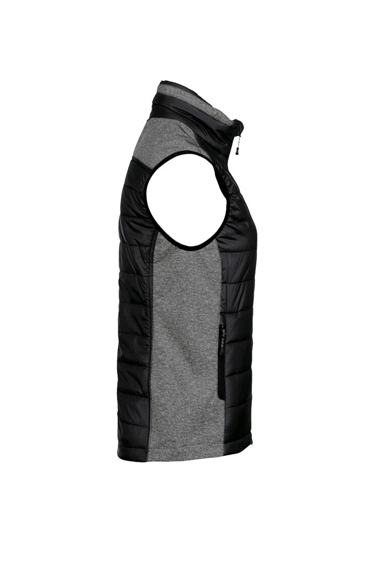 HAKRO Damen Hybridweste Contrast - Schwarz - 4