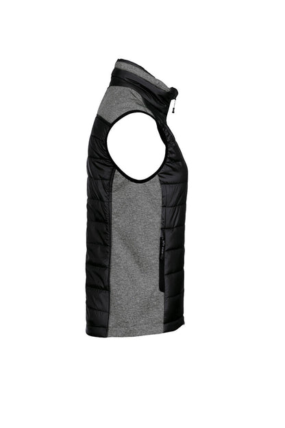 HAKRO Damen Hybridweste Contrast - Schwarz - 4