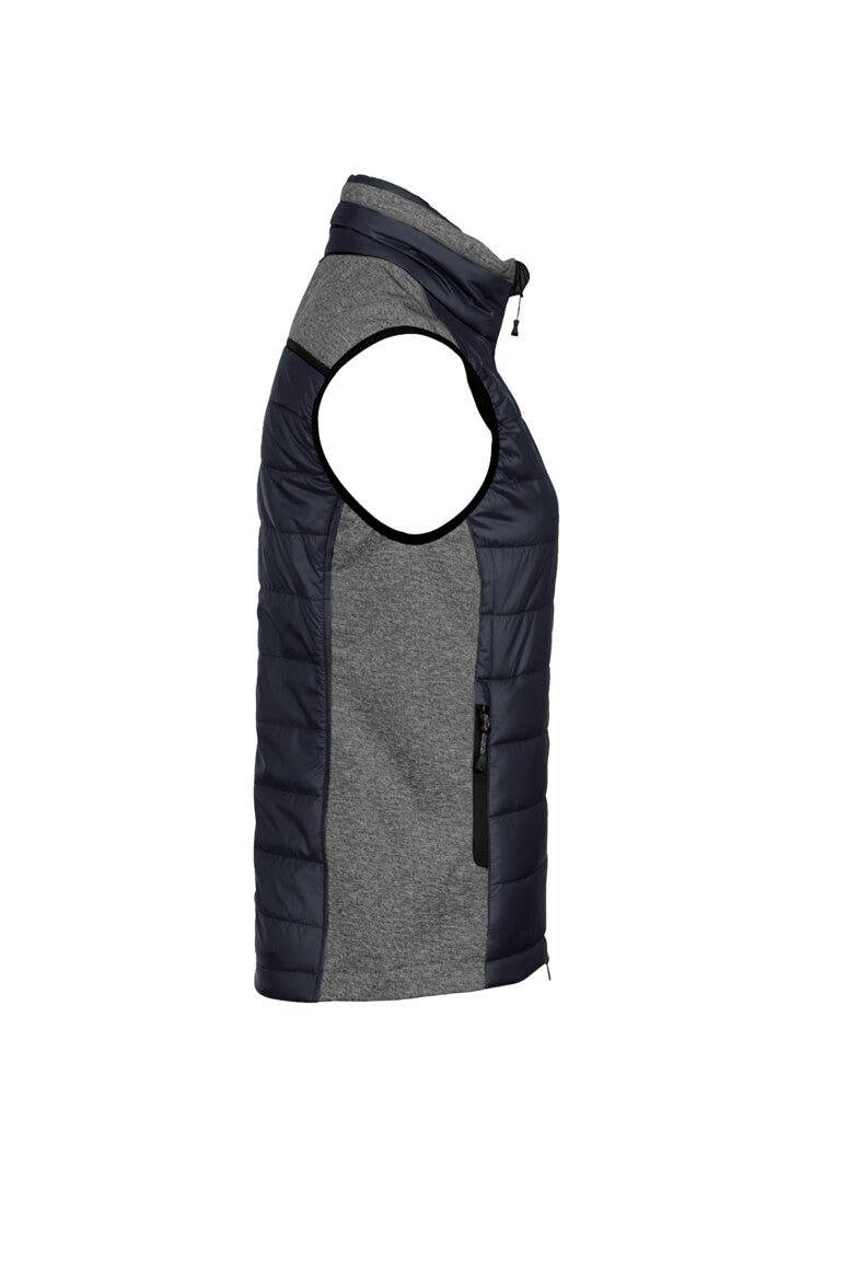 HAKRO Damen Hybridweste Contrast - Tinte - 4