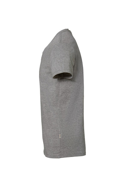 HAKRO V-Shirt Stretch - Grau meliert - 2