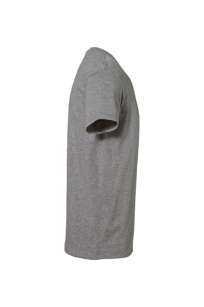 HAKRO V-Shirt Stretch - Grau meliert - 4