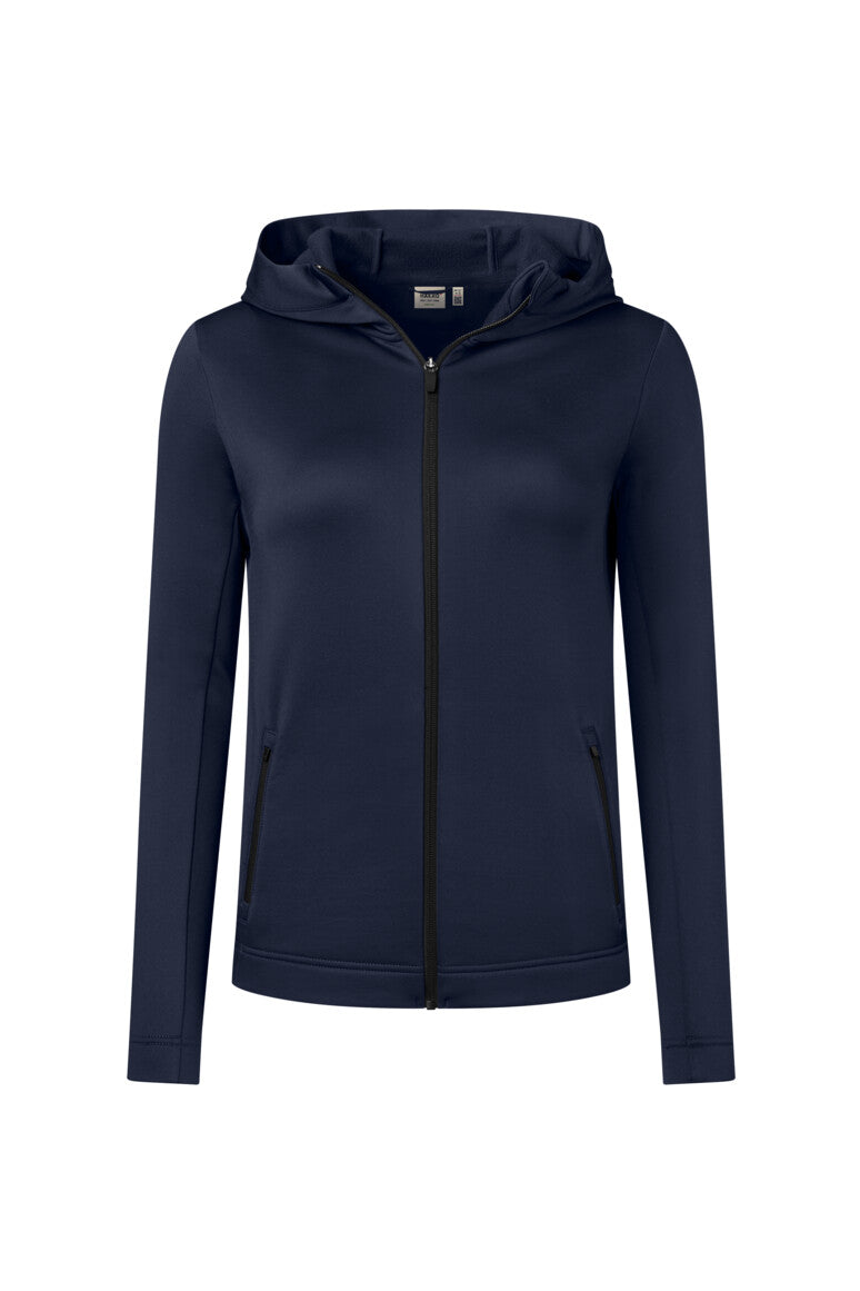HAKRO Damen Kapuzen-Tecjacke ECO - Tinte - 1