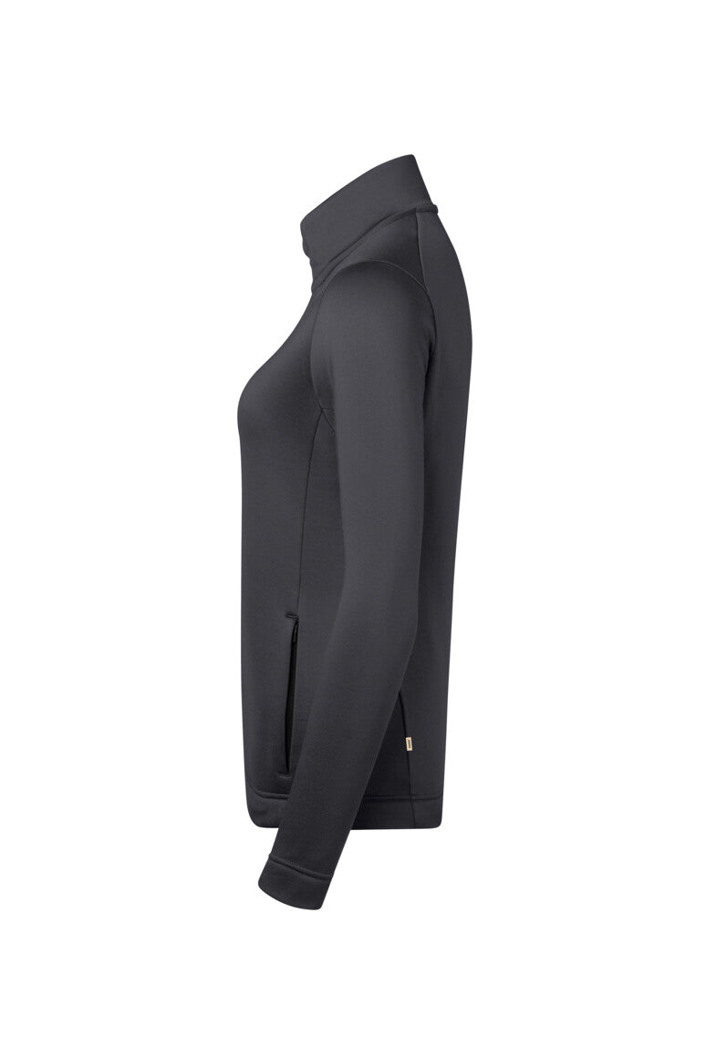 HAKRO Damen Tecjacke ECO - Karbongrau - 2