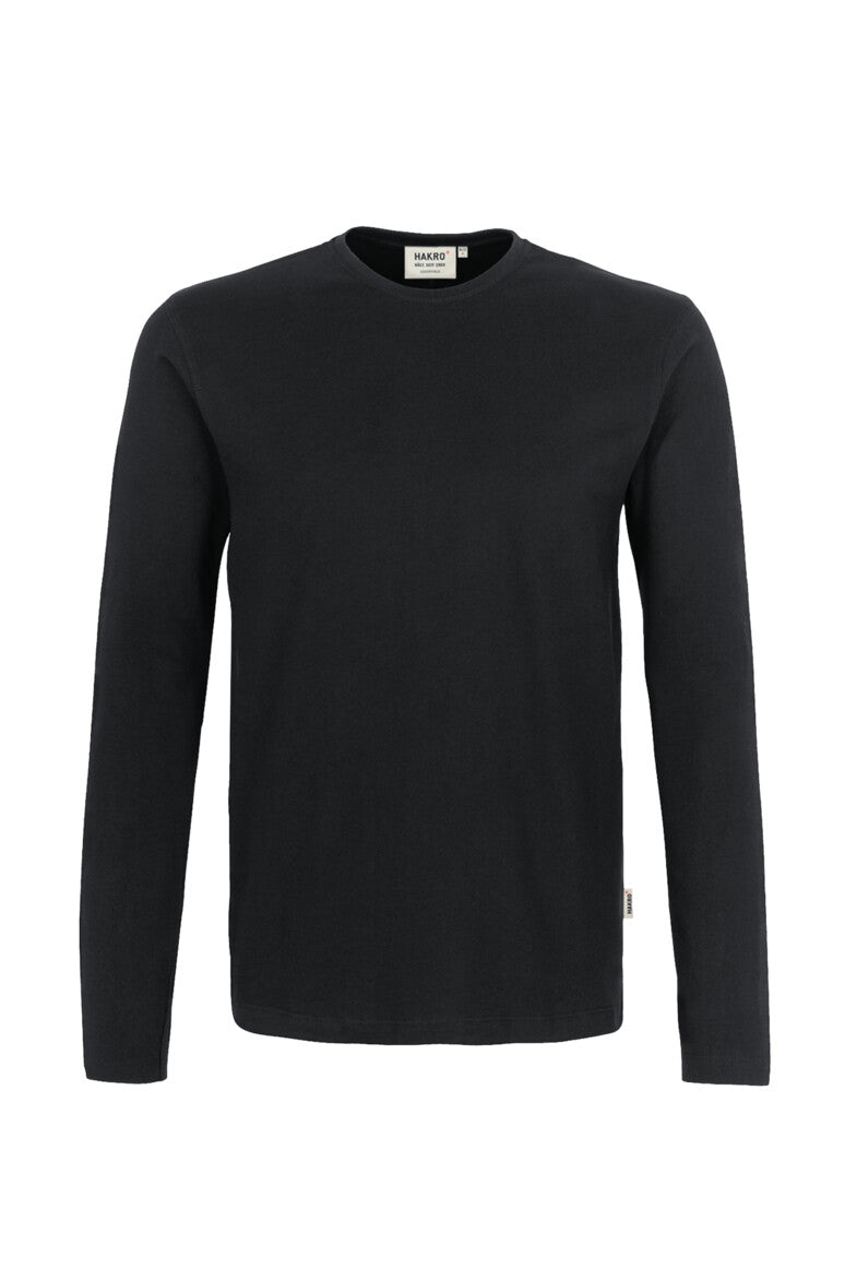 HAKRO Longsleeve Heavy - Schwarz - 1