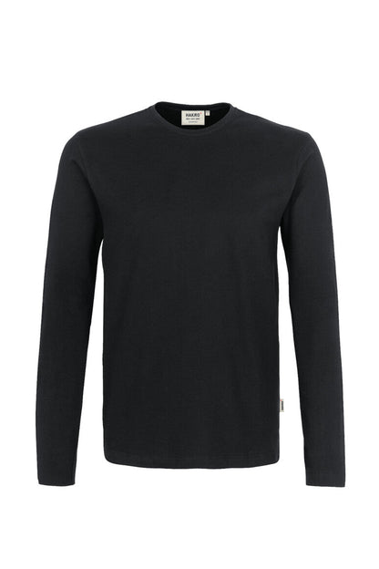 HAKRO Longsleeve Heavy - Schwarz - 1