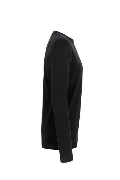 HAKRO Longsleeve Heavy - Schwarz - 4