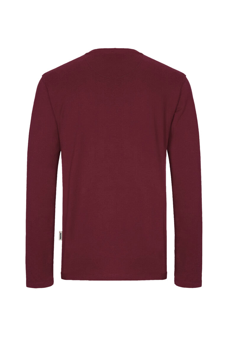 HAKRO Longsleeve MIKRALINAR® - Weinrot - 3