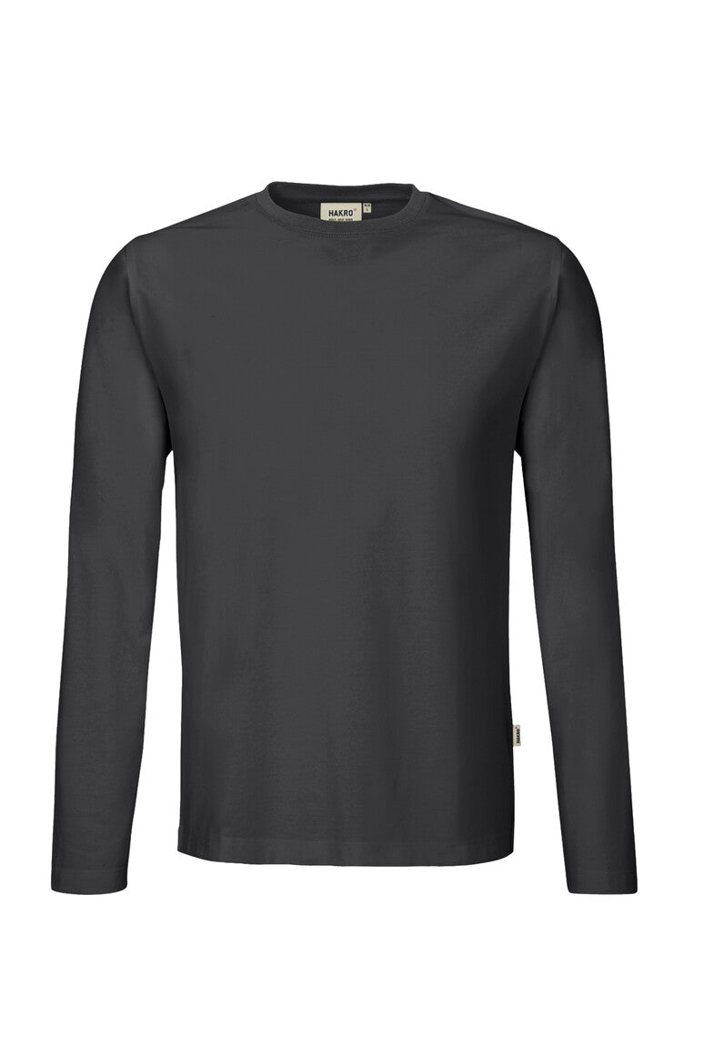 HAKRO Longsleeve MIKRALINAR® - Karbongrau - 1
